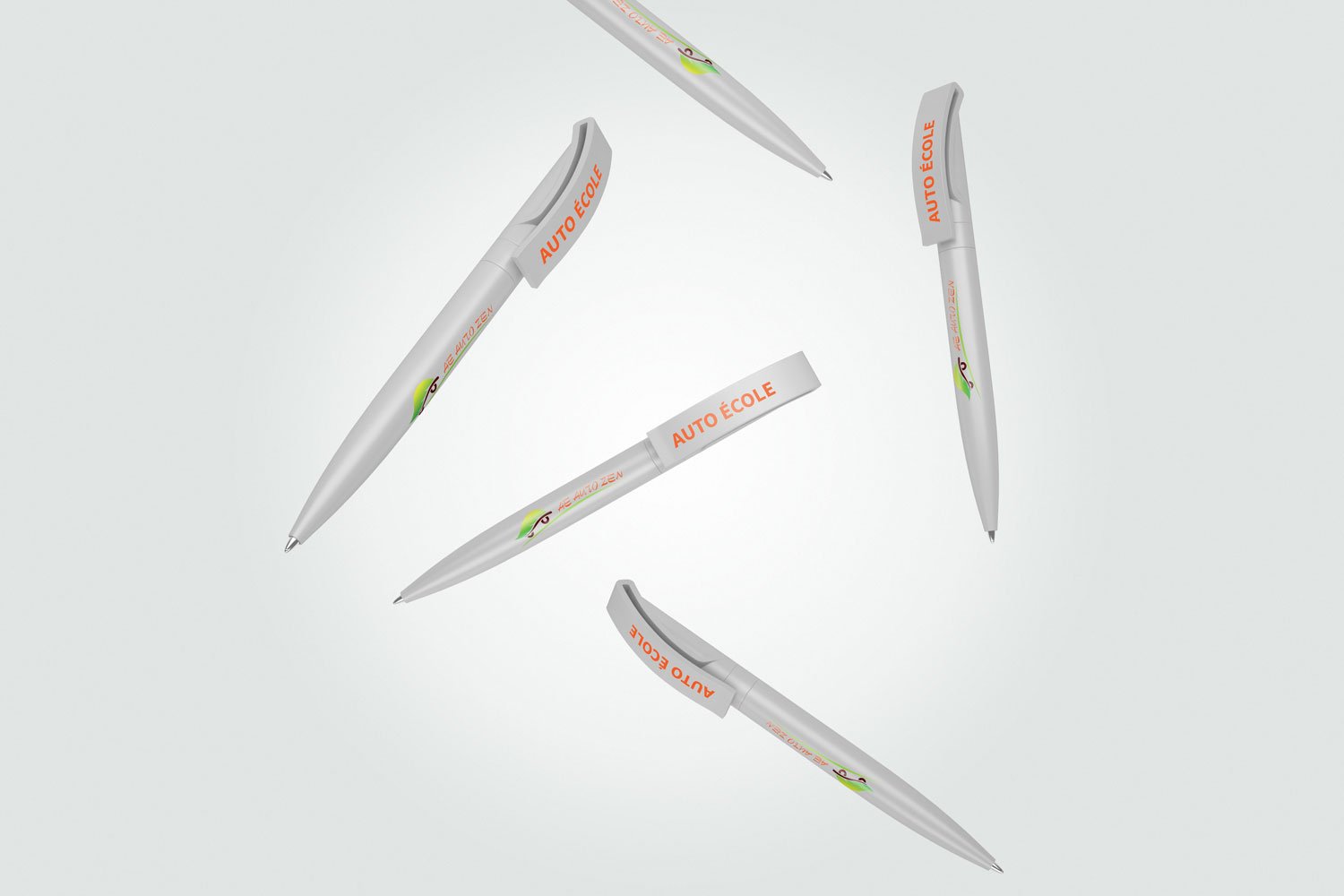 stylo-autozen Stylo avec marquage logo Autozen auto ecole