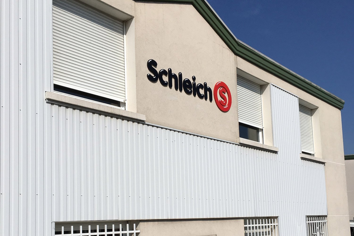 ensigne-schleich Enseigne PVC expansé Schleich
