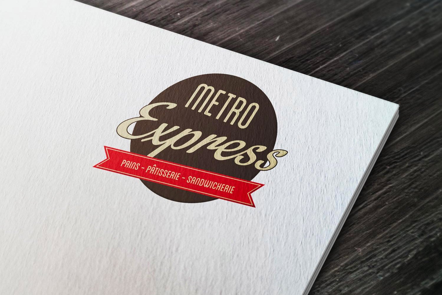 logo-metro-express Création du logo Metro express