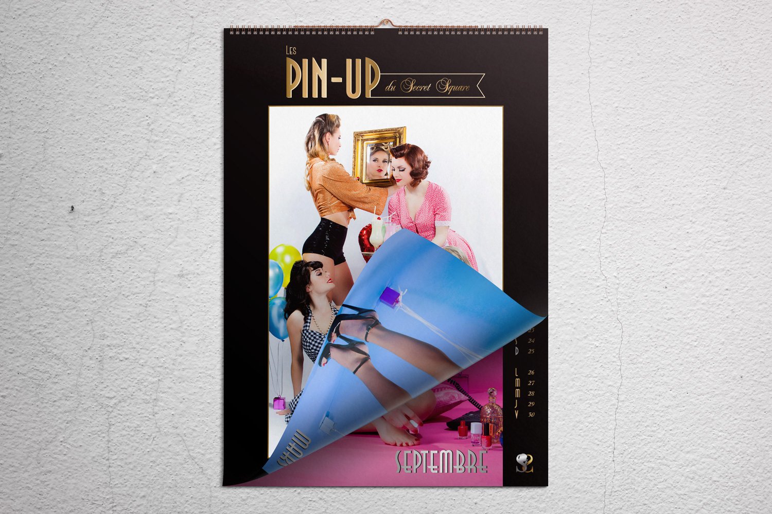 calendrier Calendrier secret square