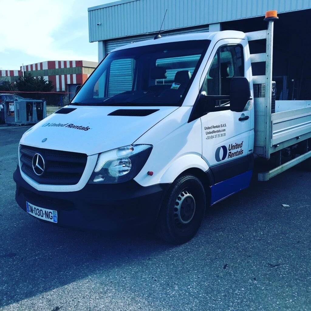 Flocage Camion United Rentals Flocage Camion United Rentals